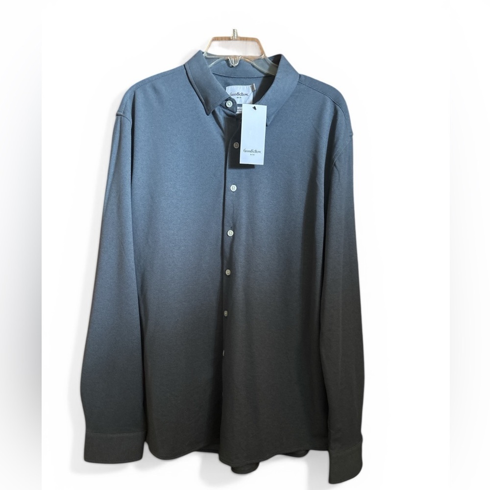 Goodfellow & Co Men's Button-Down Shirt - Slate Gray